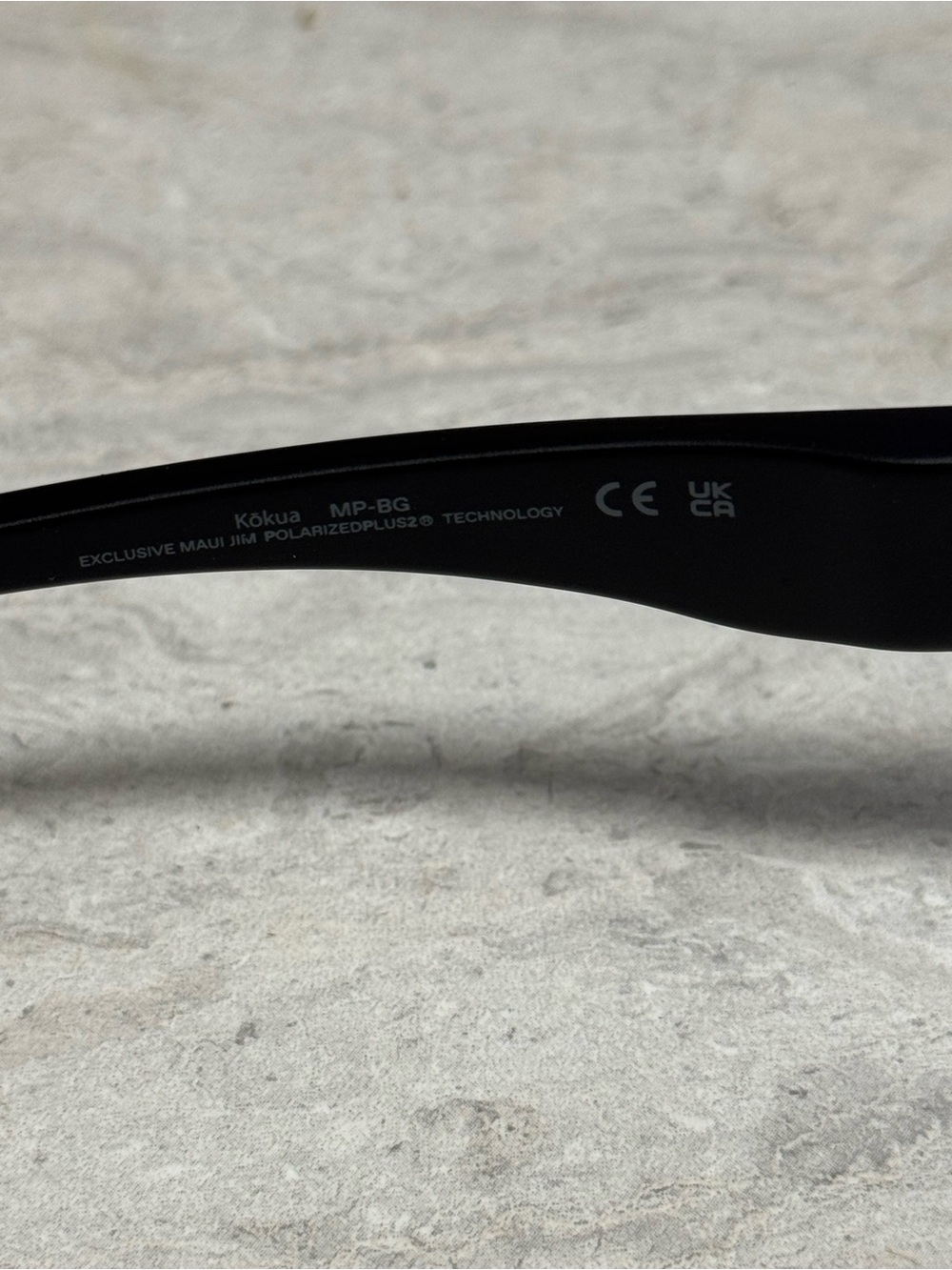 Maui Jim Matte Black Polarized Wayfarer Sunglasses - Picture 12 of 12